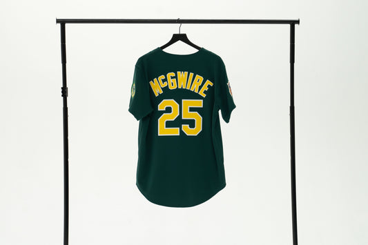 Mark McGuire 1997 Oakland A's Authentic MLB Jersey - Mitchell & Ness Cooperstown Collection - L