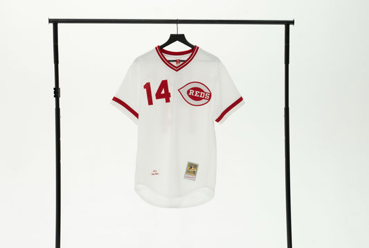 Pete Rose 1975 Cincinnati Reds Authentic - Mitchell & Ness Cooperstown Collection