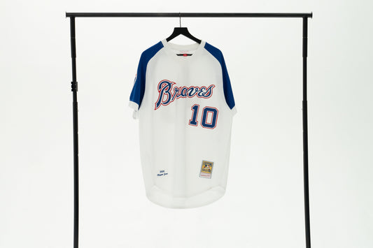 Chipper Jones 2004 Atlanta Braves Authentic MLB Jersey - Mitchell & Ness Cooperstown Collection