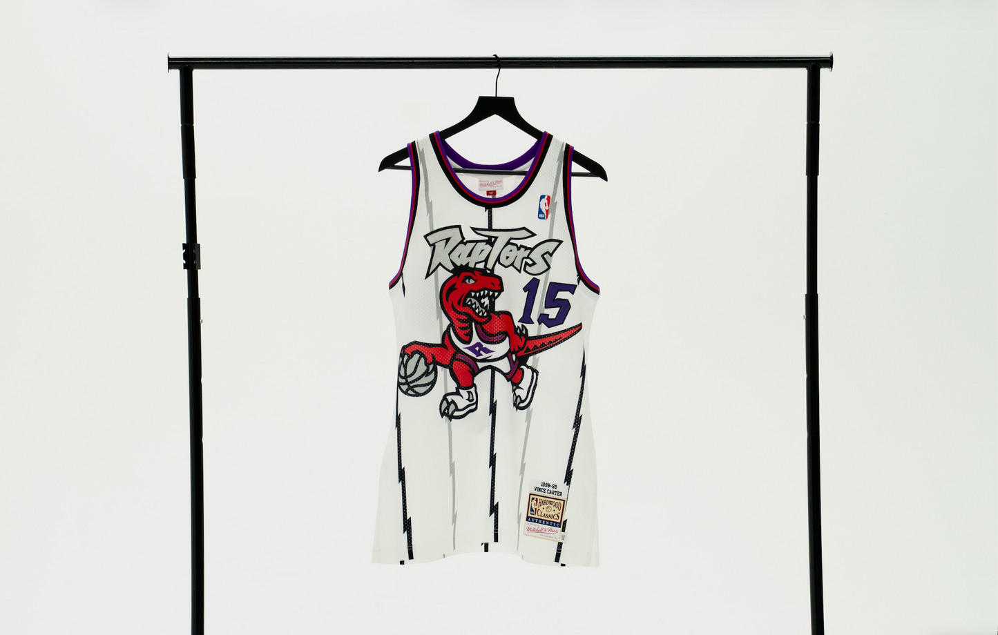 Vince Carter 1998 Toronto Raptors Authentic NBA Jersey - Mitchell & Ness Hardwood Classics - Authentic - Size 44 L